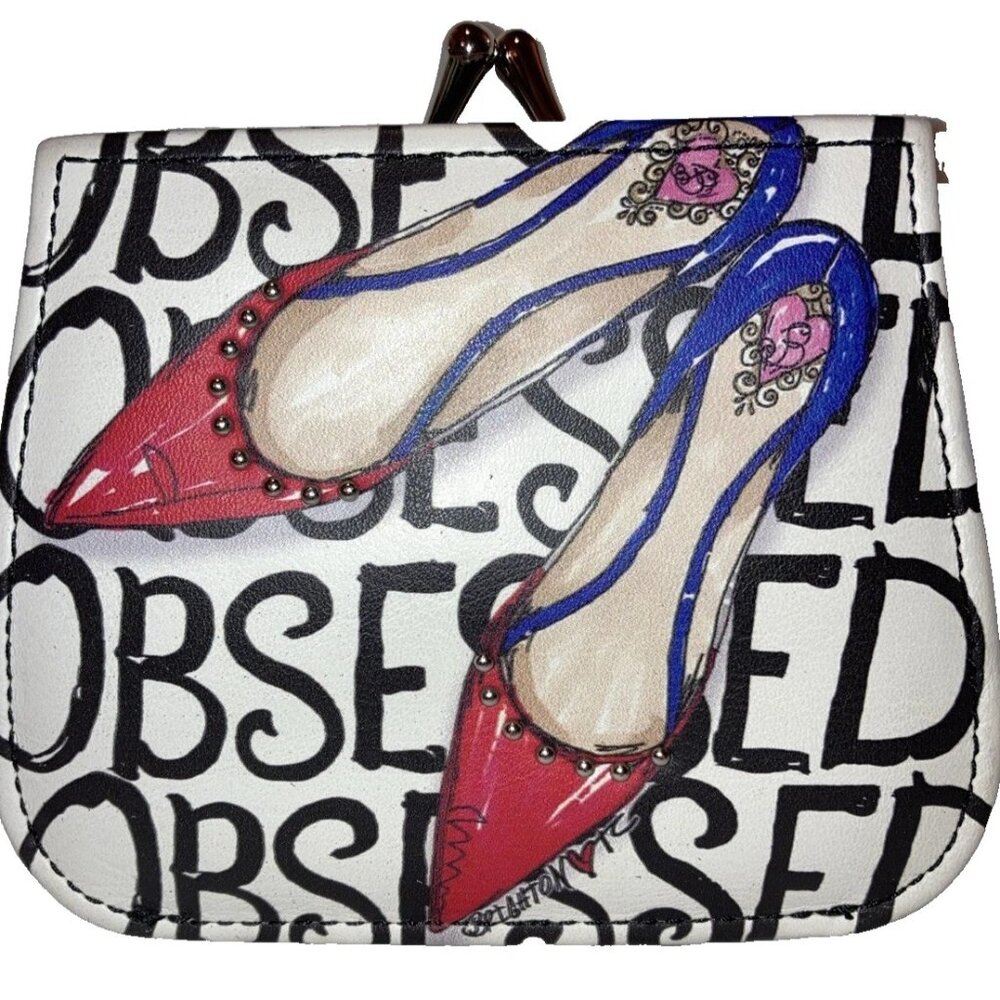 NWT Brighton Obsessed French Kiss Wallet  with Dustbag